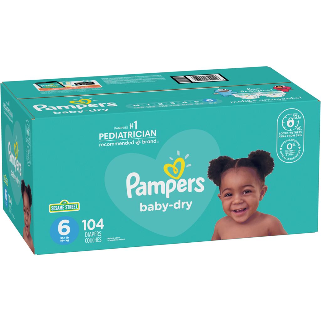 pampers baby dry 104