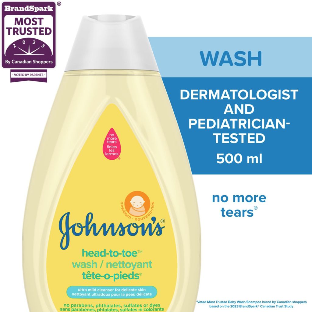 johnson baby head to toe wash