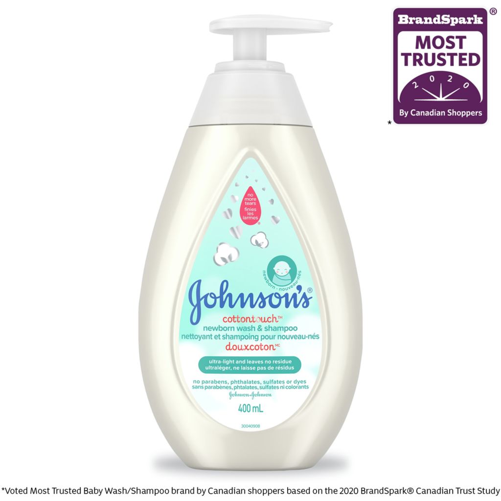 johnson and johnson cotton baby wash