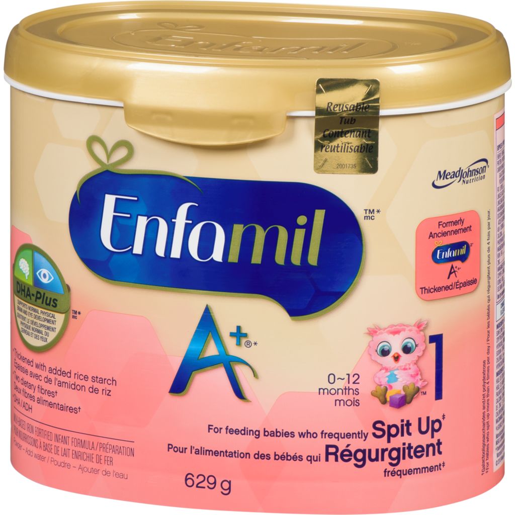 enfamil a  for frequent spit up