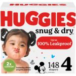 snug and dry huggies size 4